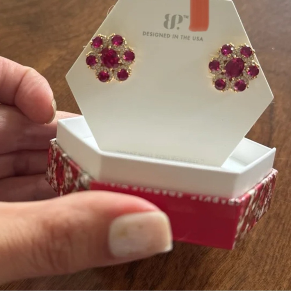 Bomb Party July 2025 Forever In Bloom Earrings